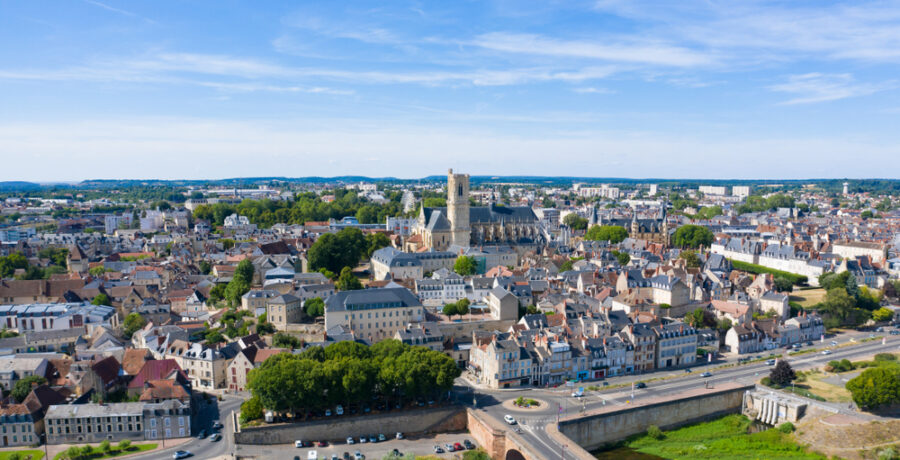 This,Photo,Was,Taken,In,France,,Burgundy,,Nevers,In,Summer.