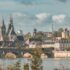 A,View,Of,The,Loire,River,,With,A,Stone,Bridge